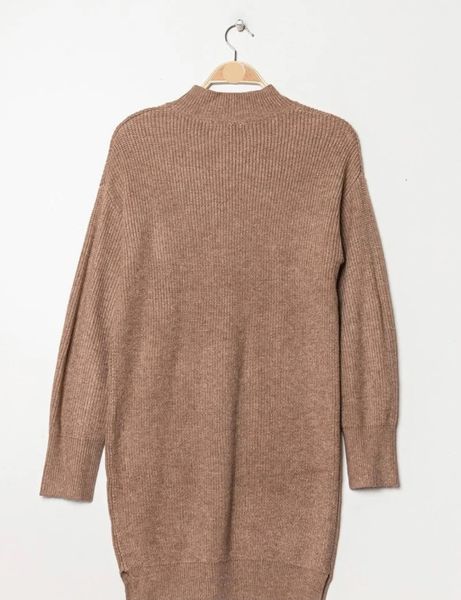 DAKOTA KNIT DRESS - Camel - (2330-3422) - LEVERING CA. 25 august