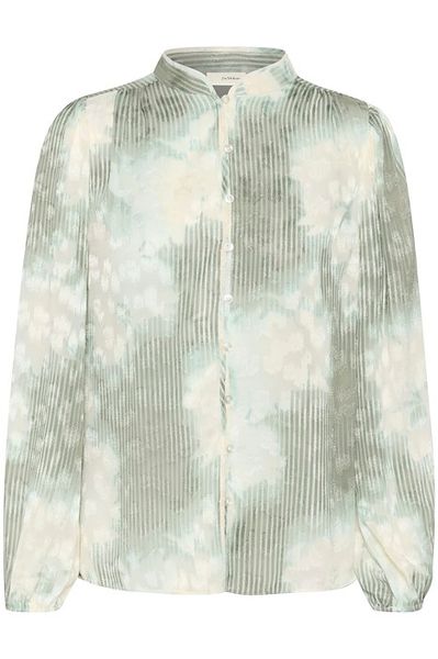 Cielle IW Shirt - Green illuminating florals - green