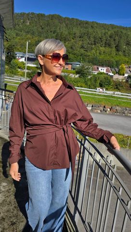 Hovedbilde Velisse Shirt (6809) Choco -