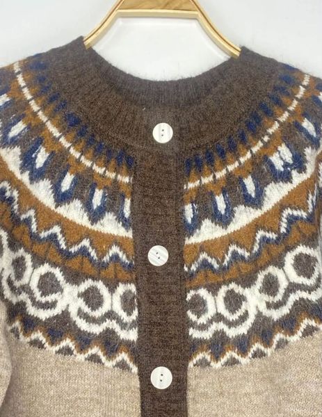 FREYA CARDIGAN  (2536-2077) - Brown - ca. 25 august levering