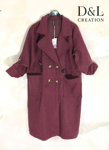 Hovedbilde EMBLA COAT (NS9835 )  - burgundy