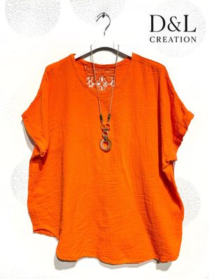 Hovedbilde AMALIA TOP ( 9868 ) - orange