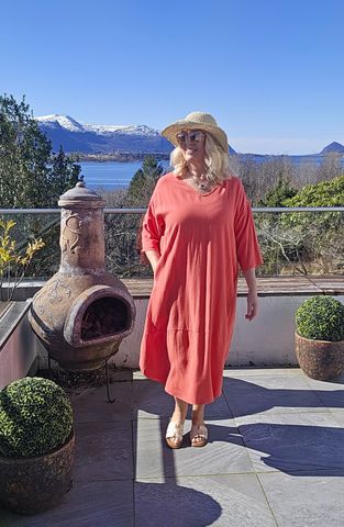 Hovedbilde SANNA V-NECK DRESS - alle farger