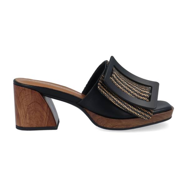 NOA HARMON- KOS SANDAL (9262-67) black cuero - 1 stk 36