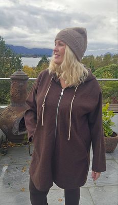 Hovedbilde OLINE HOODED JACKET&nbsp;(ns9833) - chocolat