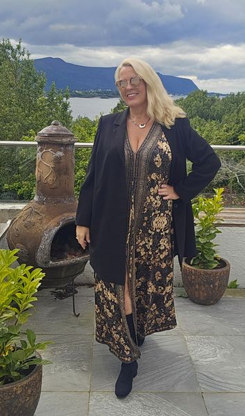 AVA LONG BLAZER - black - ca.15 sept.levering