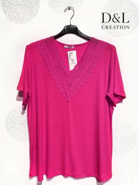 Lorienne Top ( bsq6285 ) - fuchsia
