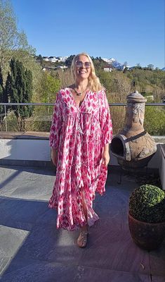 Hovedbilde Alexandra Flow Dress - Nomad Rose 