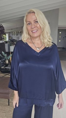 Hovedbilde VITTORIA BLOUSE  ( mc26075 ) - navy blue