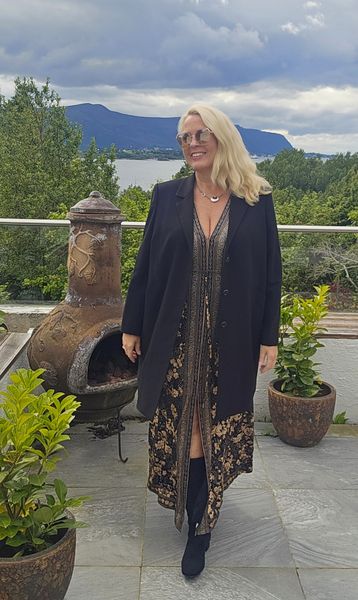 AVA LONG BLAZER - black - ca.15 sept.levering