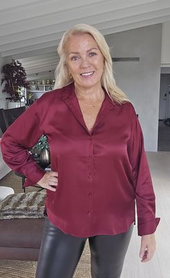 Hovedbilde Pauline Shirt In Wear - Cabarnet ( burgunder )