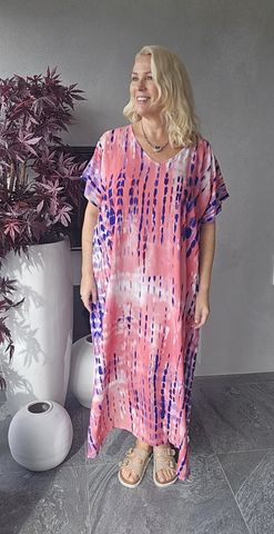 Hovedbilde MIREYA KAFTAN – ROSE PINK & LILAC