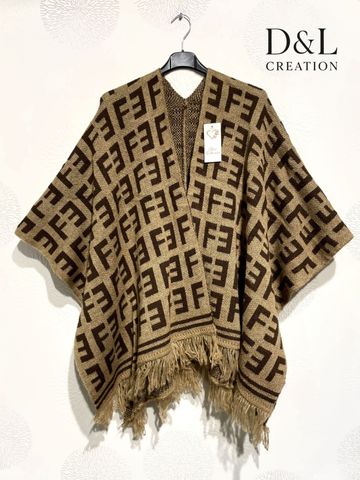Hovedbilde ROXANA PONCHO SCARF ( dl1902 ) - camel