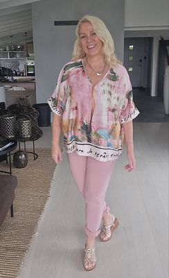 Hovedbilde FIORA BLOUSE&nbsp;(sh26511 )- pink  -  levering ca. 25 ...