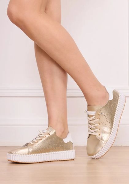 SELORIA SNEAKER ( A510 ) - gold