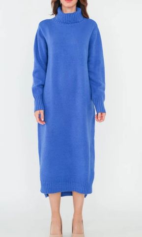 Hovedbilde MIRA KNIT DRESS - Blue - (6001-2012) - LEVERING ...