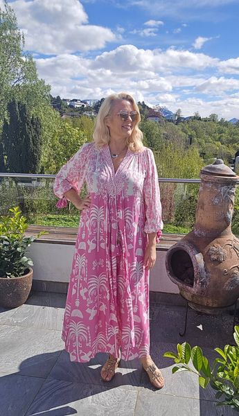 GABRIELLA DRESS –  pink - levering ca. 5 juni