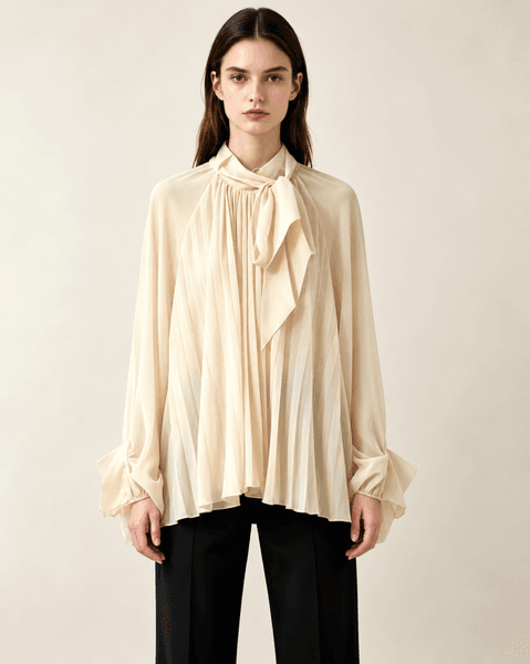 Florine Blouse (6810) Beige - ca 25. august levering