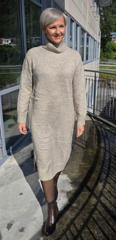 Hovedbilde MIRA KNIT DRESS - Khaki - (6001-2012) 