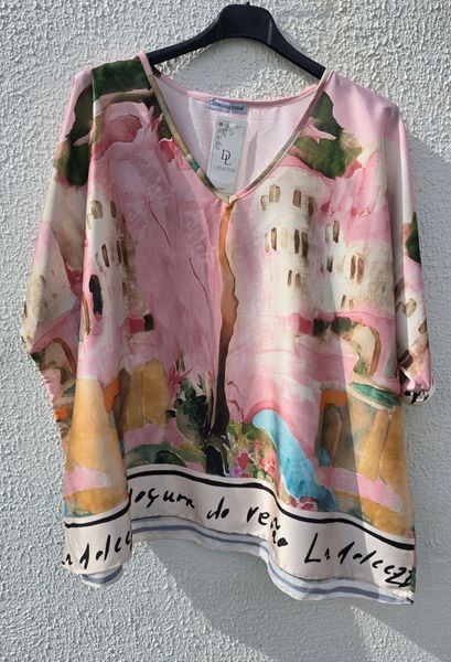 FIORA BLOUSE&nbsp;(sh26511 )- pink  