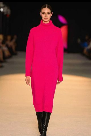 Hovedbilde MIRA KNIT DRESS - Pink - (6001-2012) - LEVERING ...