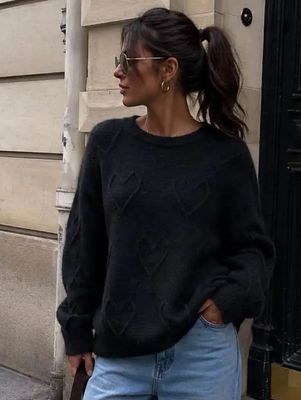 Hovedbilde ARIELLE WOOL KNIT (1194) - Black - ca. 25 august ...