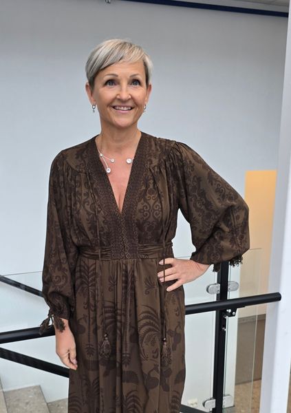 GABRIELLA DRESS –  brown - levering ca.15 oktober
