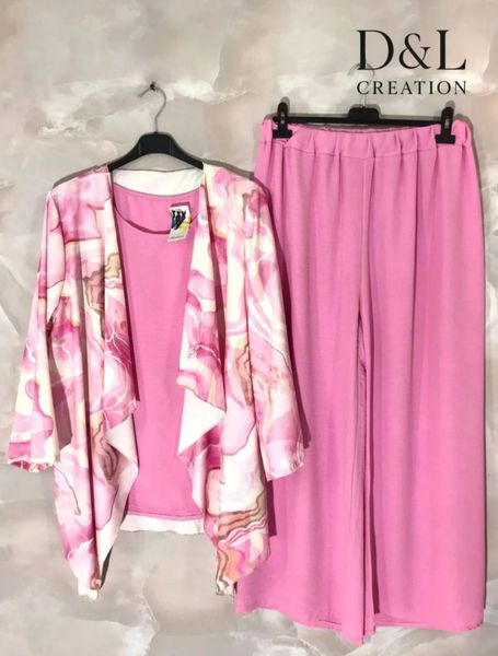 Zelina 3-Piece Set ( jql92666) - pink