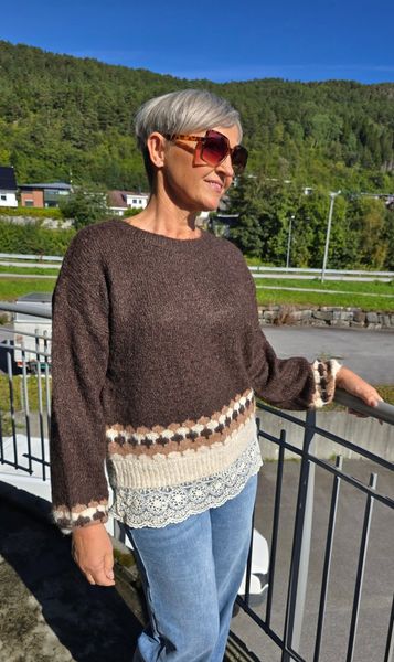 LACIE KNIT (RM6012) ONE SIZE - Choco -
