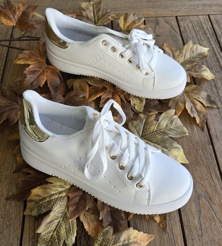 Hovedbilde MILA SNEAKER ( bk52 ) – GOLD - kun 39, 40, ...