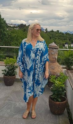 Hovedbilde Capri Kaftan – SHORT - Deep Sea Green 