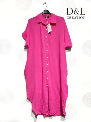 Hovedbilde Malika Dress ( hf25180 ) - fuchsia