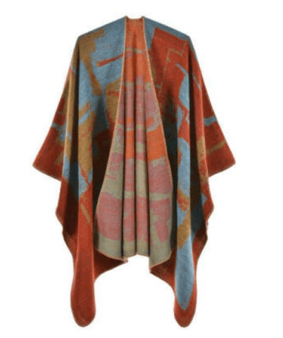 Hovedbilde Avella Cape (P15-C) - Blue & Orange