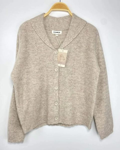 AVELINE WOOL SWEATER  (1189-2011) - Beige - ca. 25 august levering