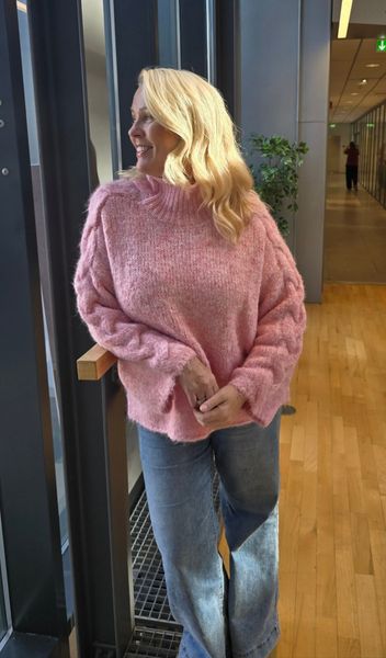 SNUGGLE KNIT - ( genser 7038 ) - pink 