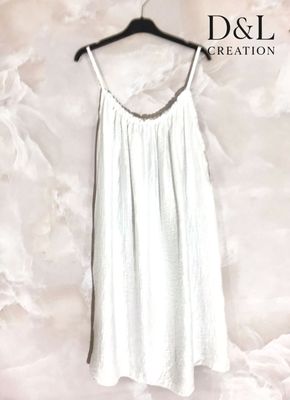 Hovedbilde LIVIA STRAP DRESS (xdj2390) - white